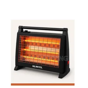 Photo - **Kumtel 3-Quartz Tube Heater – Sunlike Comfort**
