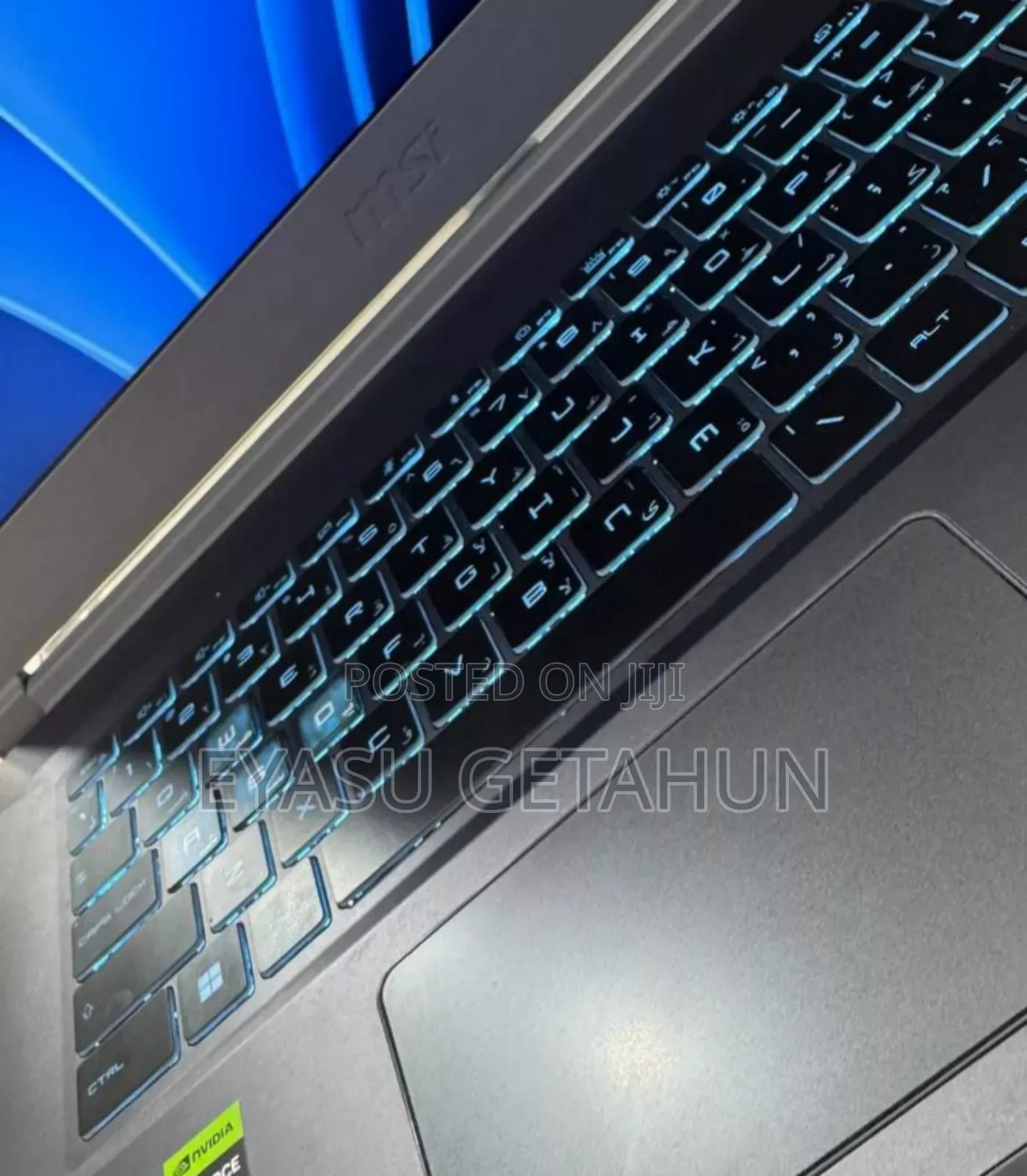 New Laptop MSI MSI Sword 15 16GB Intel Core I7 SSD 512GB