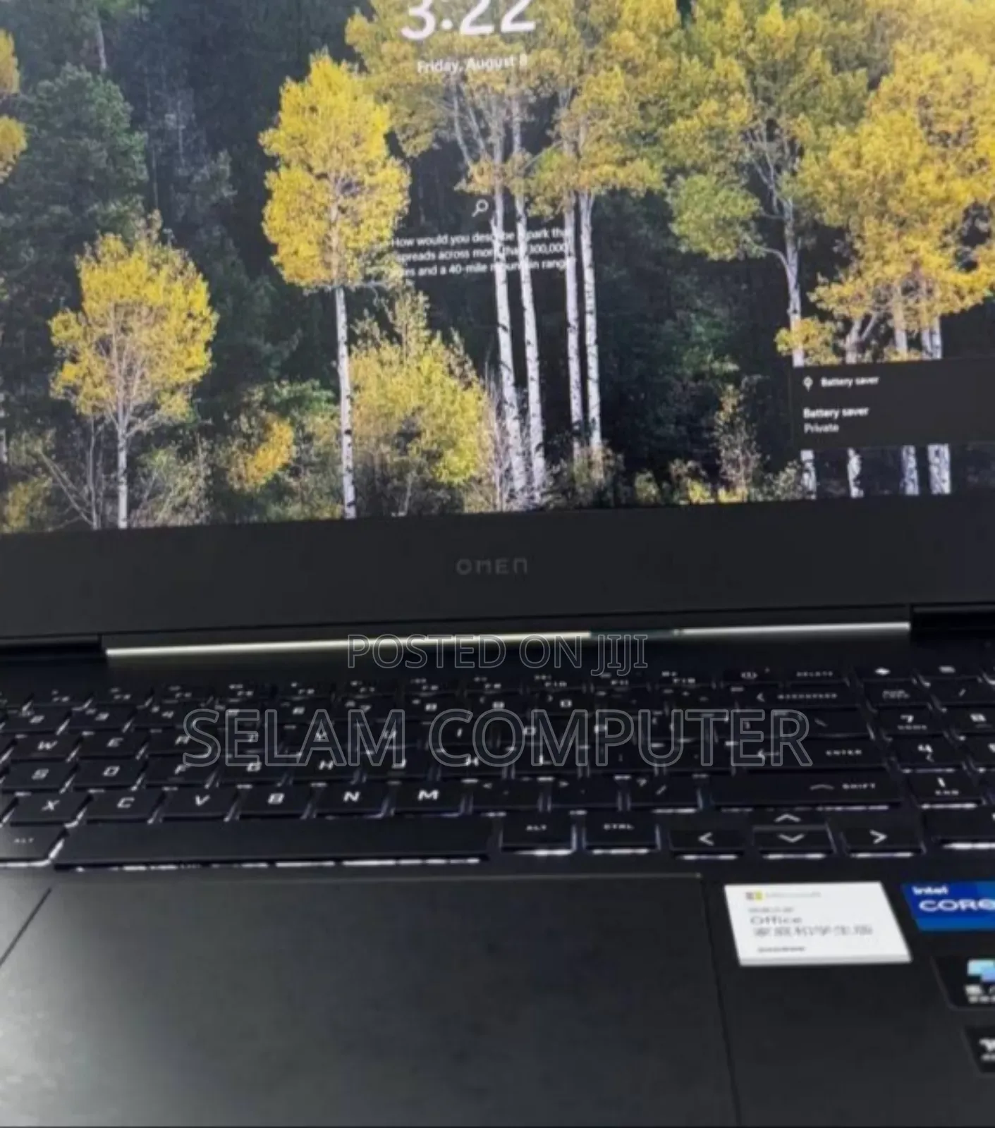 New Laptop HP Omen 16 16GB Intel Core I7 SSD 512GB