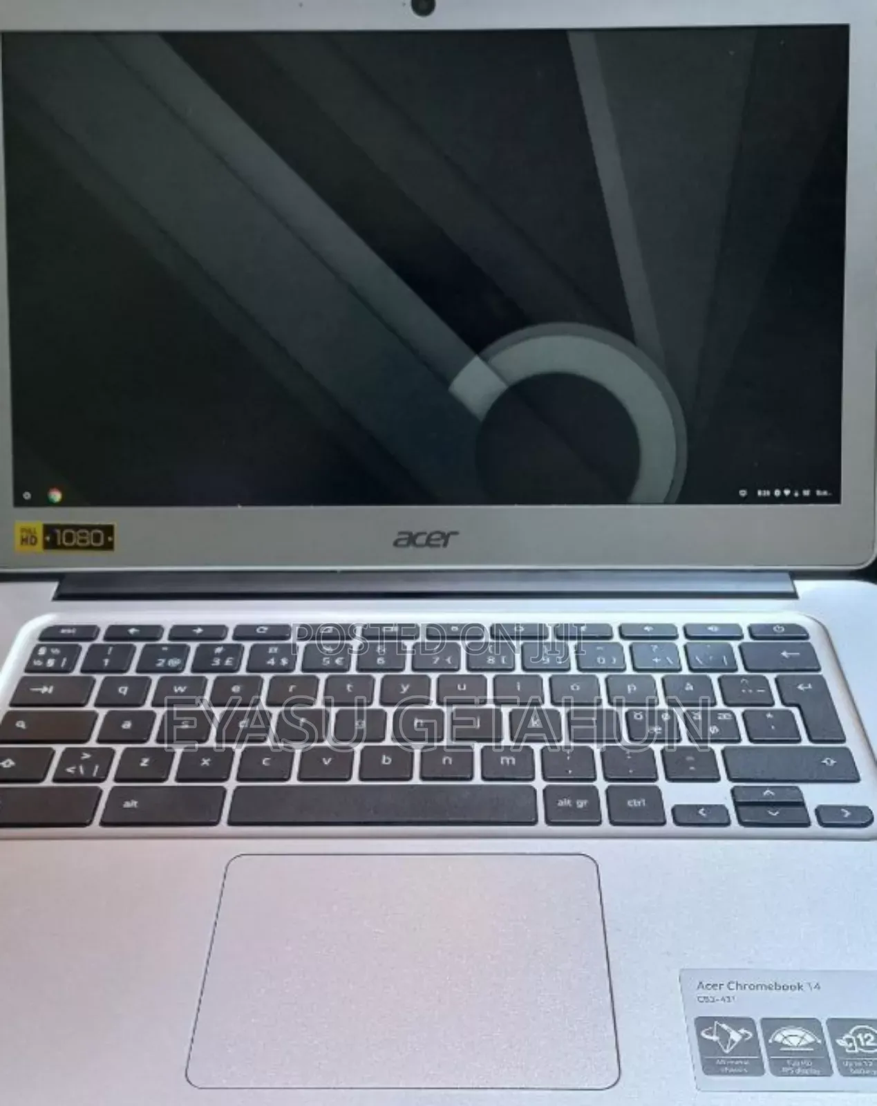 New Laptop Acer Chromebook 11 4GB Intel Celeron SSD 32GB