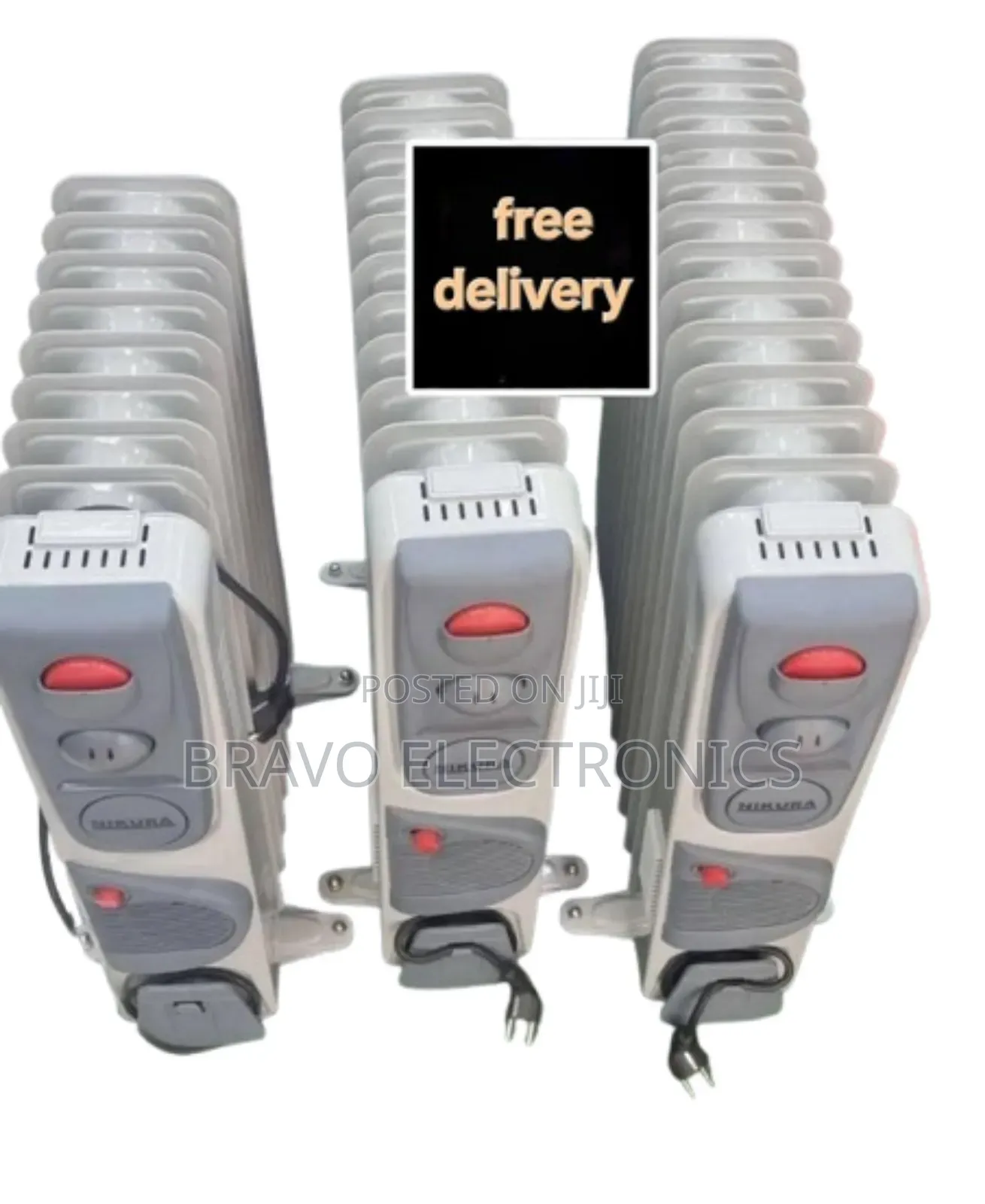 Nikura Oil Filled Heater – 9/11/13 Fins | Silent, Powerful