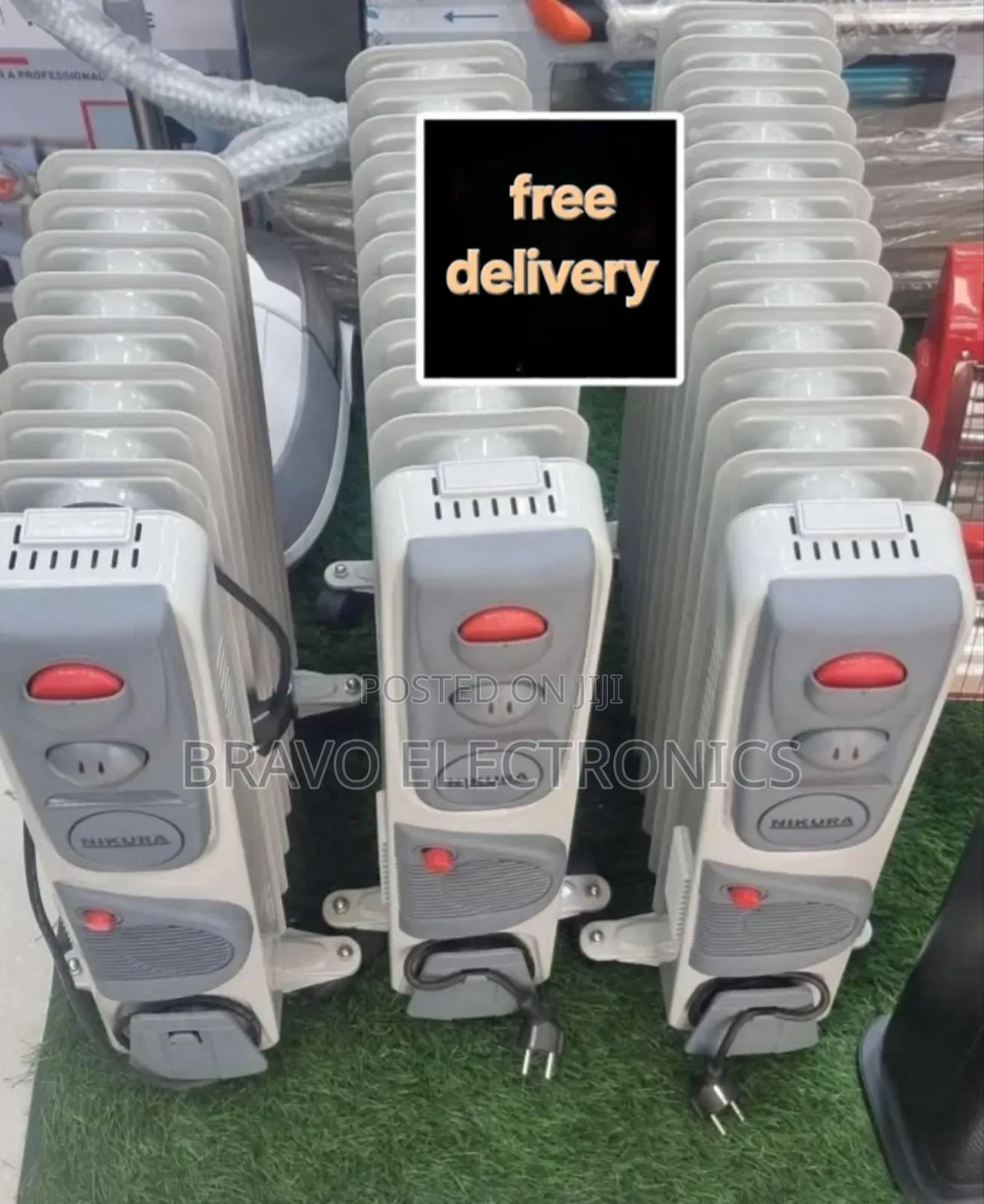 Nikura Oil Filled Heater – 9/11/13 Fins | Silent, Powerful