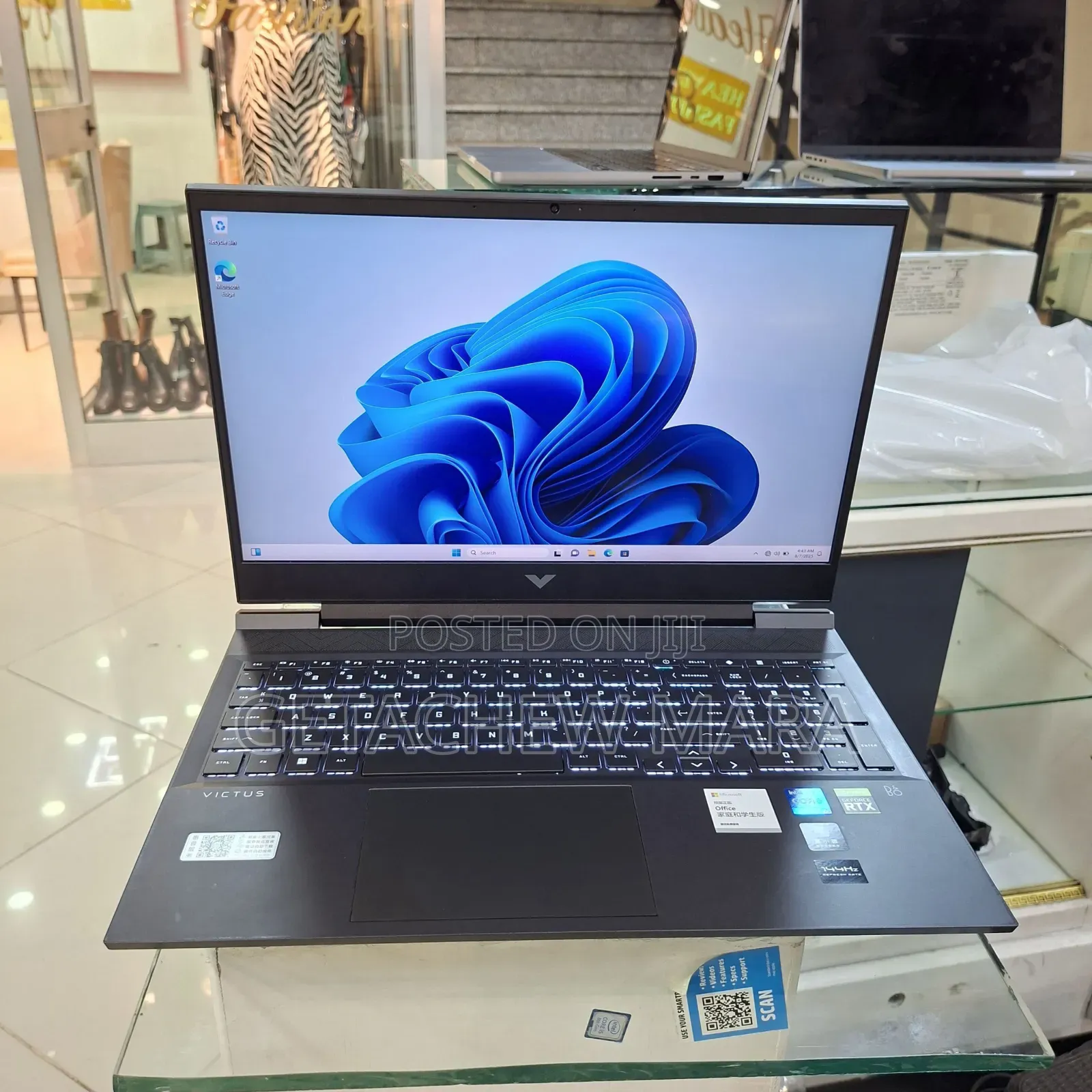 New Laptop HP Victus 15 16GB Intel Core I7 SSD 512GB