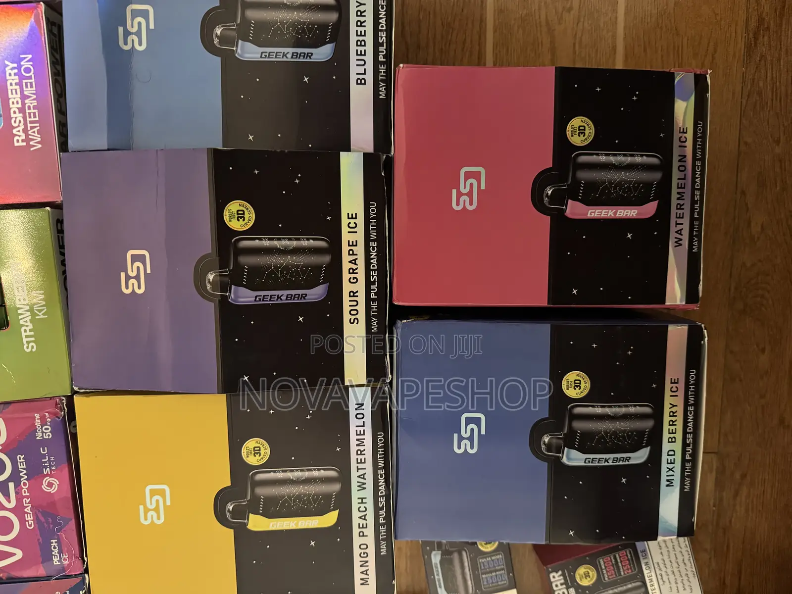 Geekbar 25000 All Flavors Vape