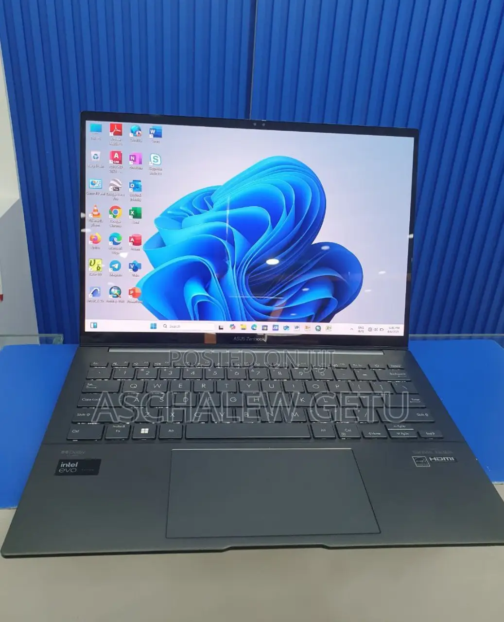 New Laptop Asus Zenbook Duo 14 16GB Intel Core Ultra 7 SSD 1T