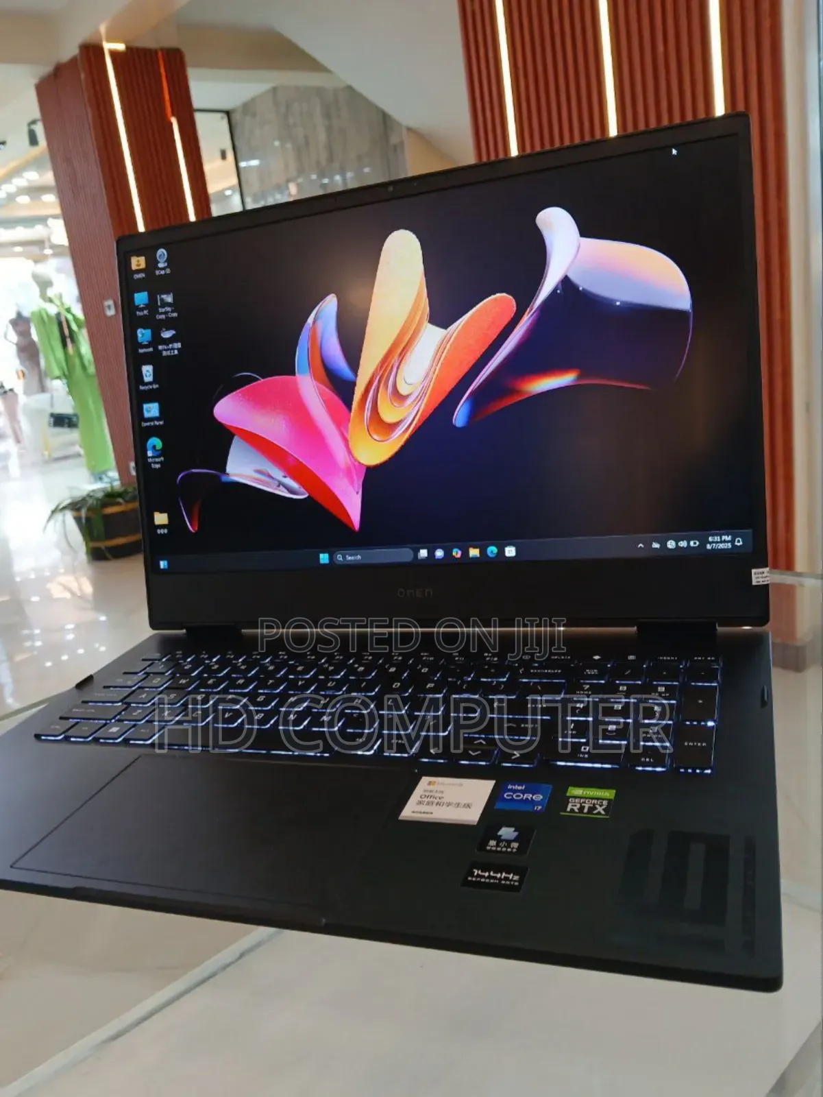 New Laptop HP Victus 16 16GB Intel Core I7 SSD 512GB