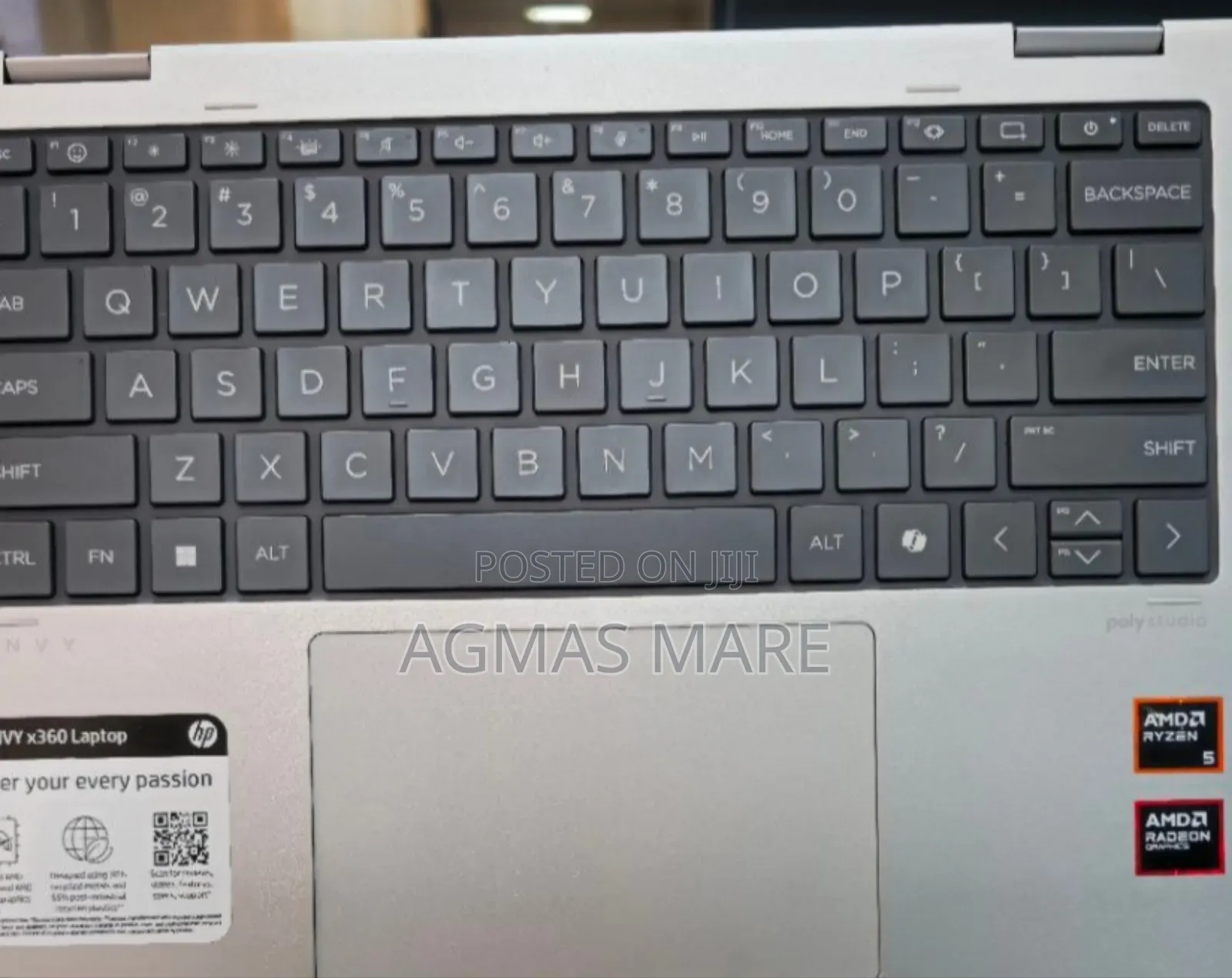 New Laptop HP Envy X360 16GB AMD Ryzen 7 SSD 512GB