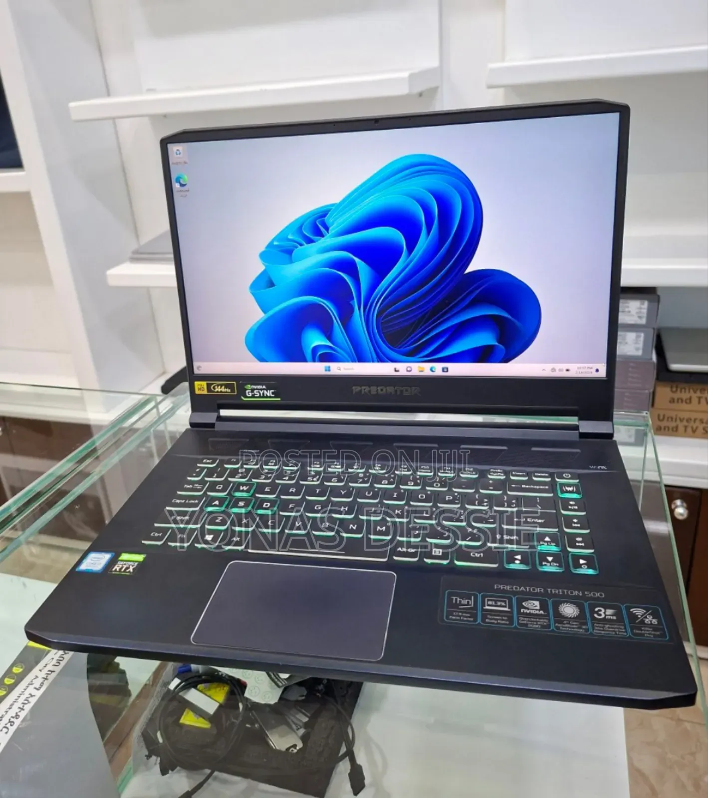 New Laptop Acer Predator 15 16GB Intel Core I7 SSD 1T