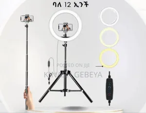 Photo - High Quality Ring Fill Light Tik Tok Stand(12inch)
