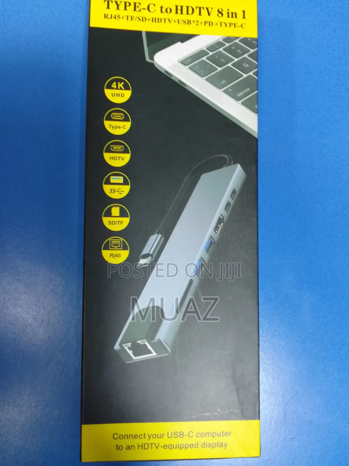 Type C to HDTV 8 in 1