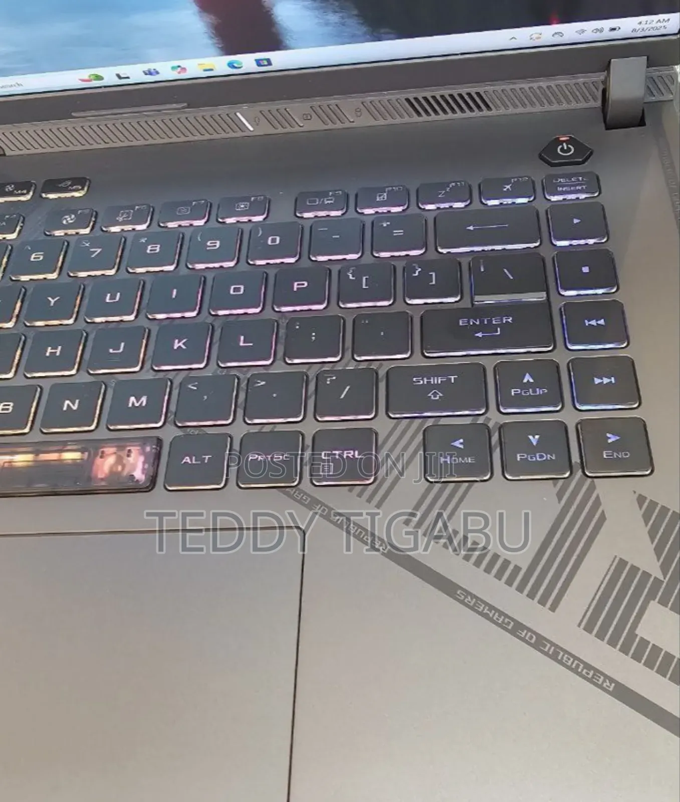 New Laptop Asus ROG Strix G16 G614 16GB Intel Core I9 SSD 1T