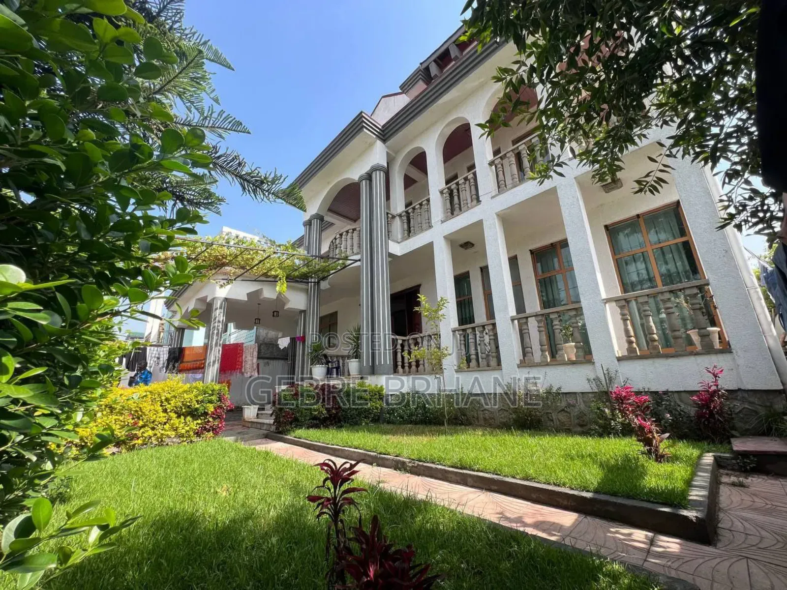 Furnished 5bdrm House in G+2, Yeka for rent