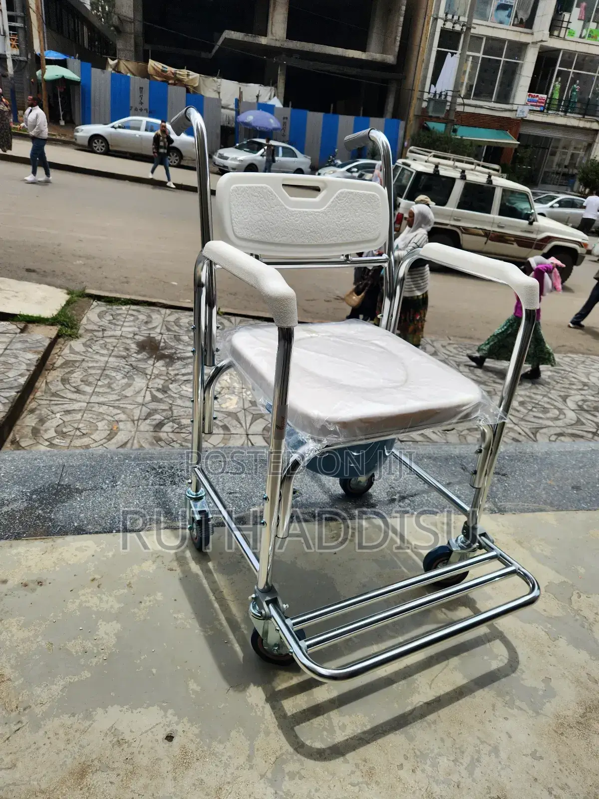 Commode Wheelchair朱紅wheelchair然黨wheelchair Commode Medical