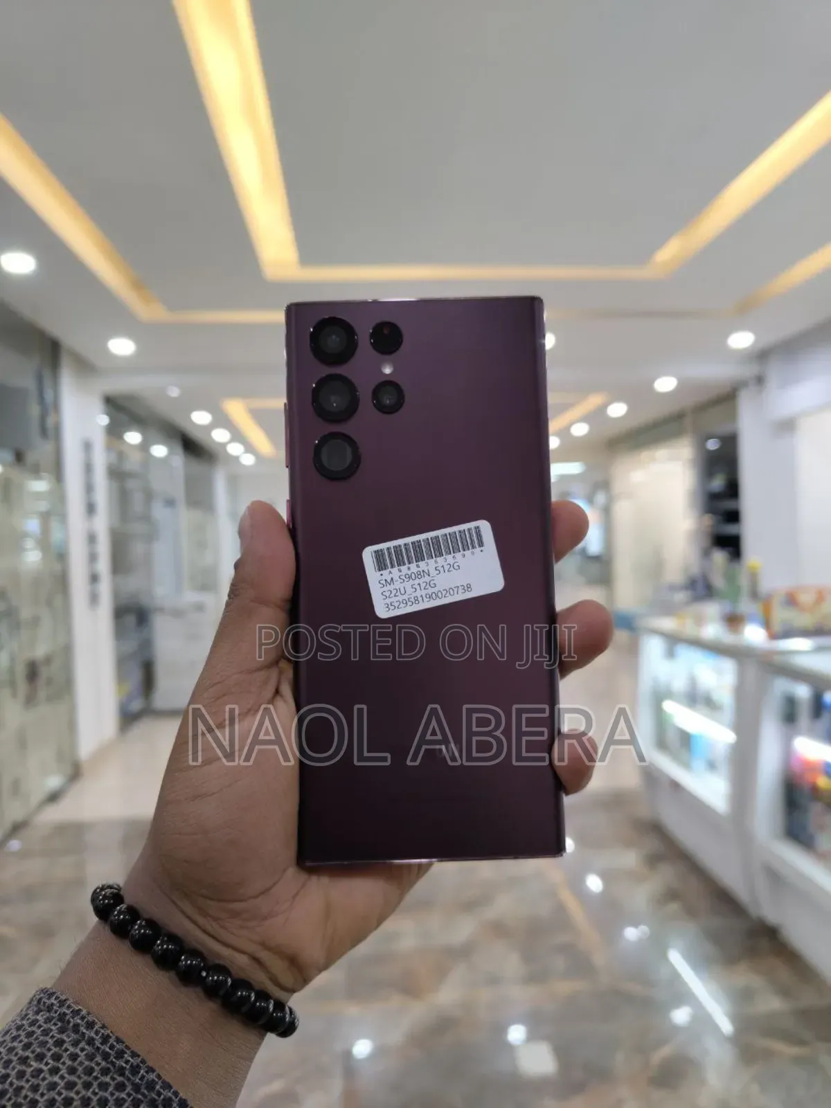 New Samsung Galaxy S22 Ultra 512 GB Black