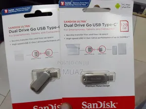 Sandisk 128gb Dual Drive – Usb-C Usb-a in One!