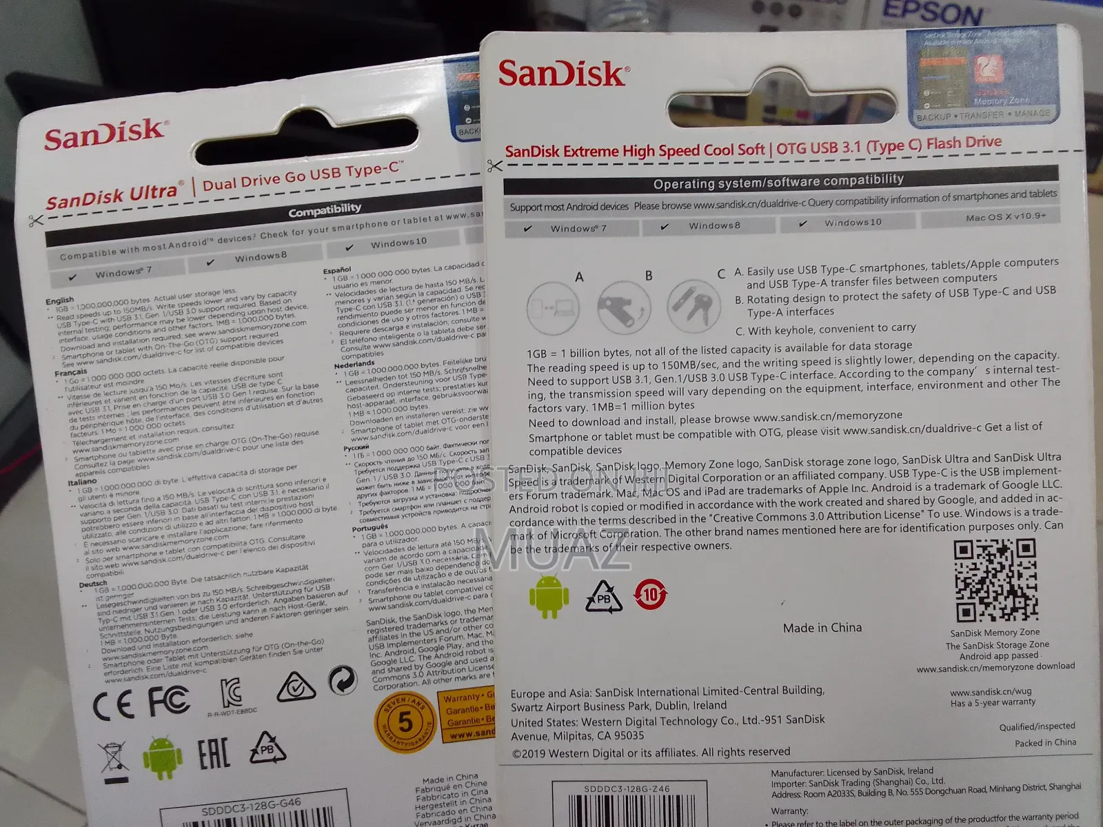 Sandisk 128gb Dual Drive – Usb-C Usb-a in One!