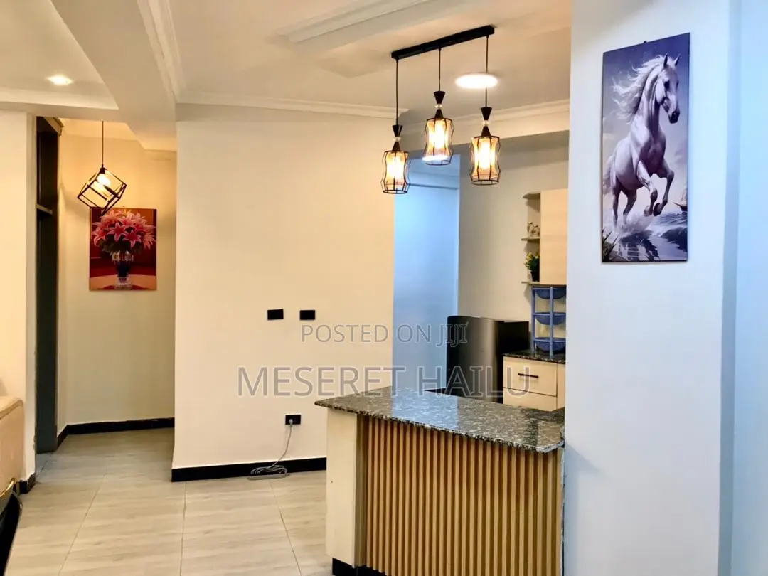 Furnished 2bdrm Apartment in Gerij, Bole for rent