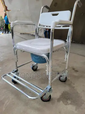 Photo - Toilet Chair𡵞岠commode Chair=Good Quality Castor With Brakes