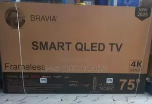 Bravia 75" Farmless Tv New 2025