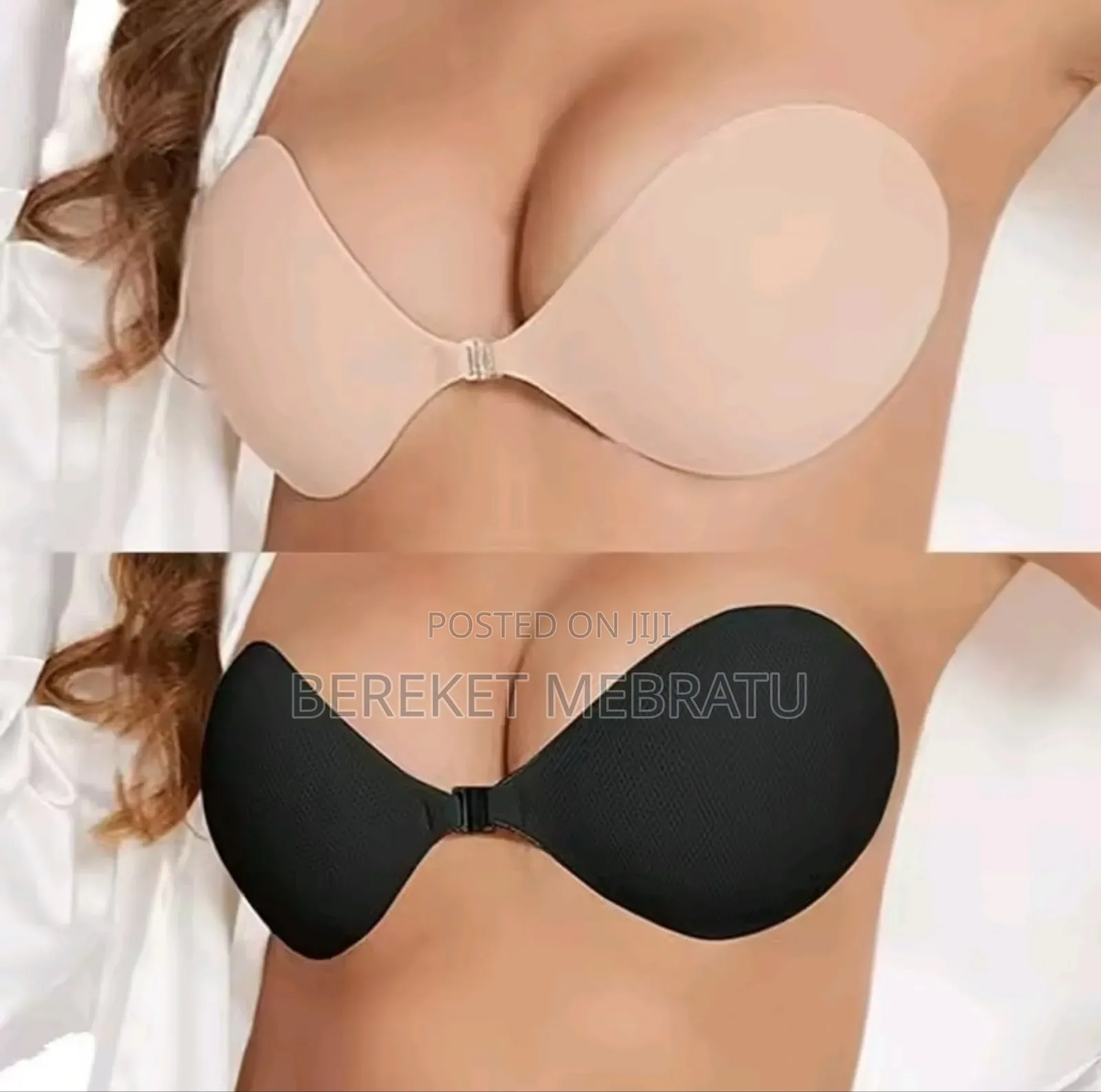 Women Sexy Invisible Strapless Adhesive Stick Bra Strapless