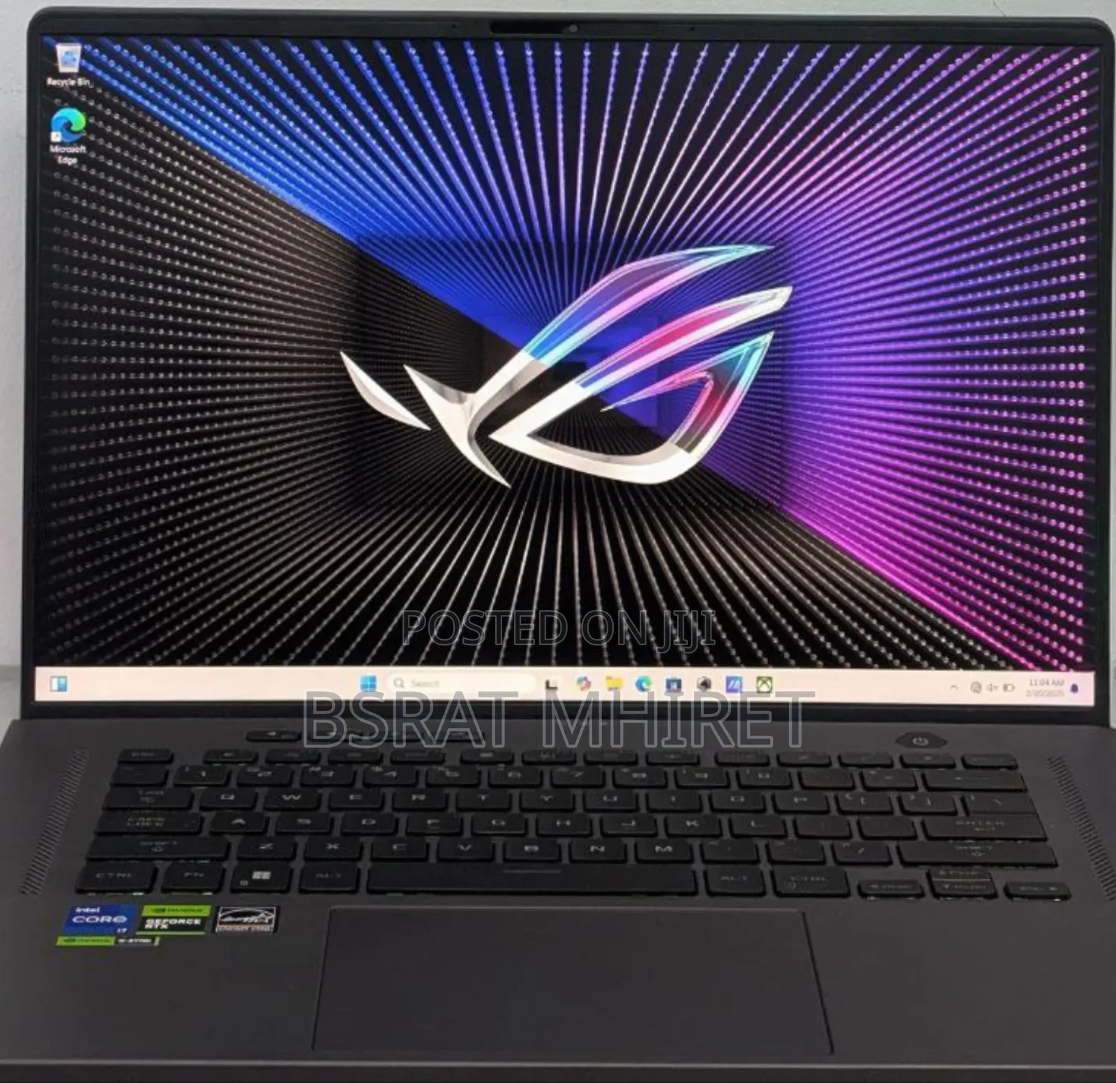 New Laptop Asus ROG Zephyrus G16 16GB Intel Core i7 SSD 512GB