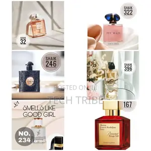 Shaikk 100ml Perfumes in a Variety of Brands and Scents