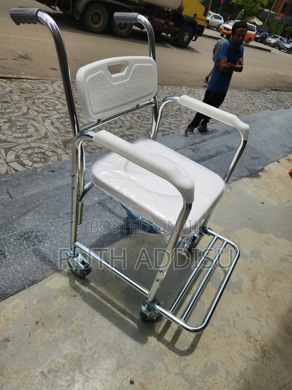 Wheelchair猴兒commode Wheelchair妤上wheelchair Commode Medical