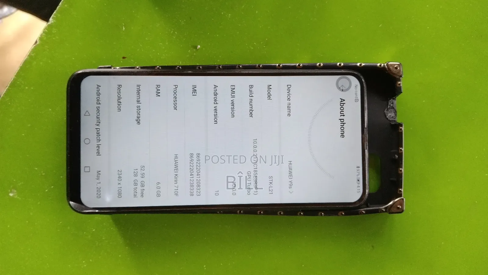 Huawei Y9s 128 GB Black