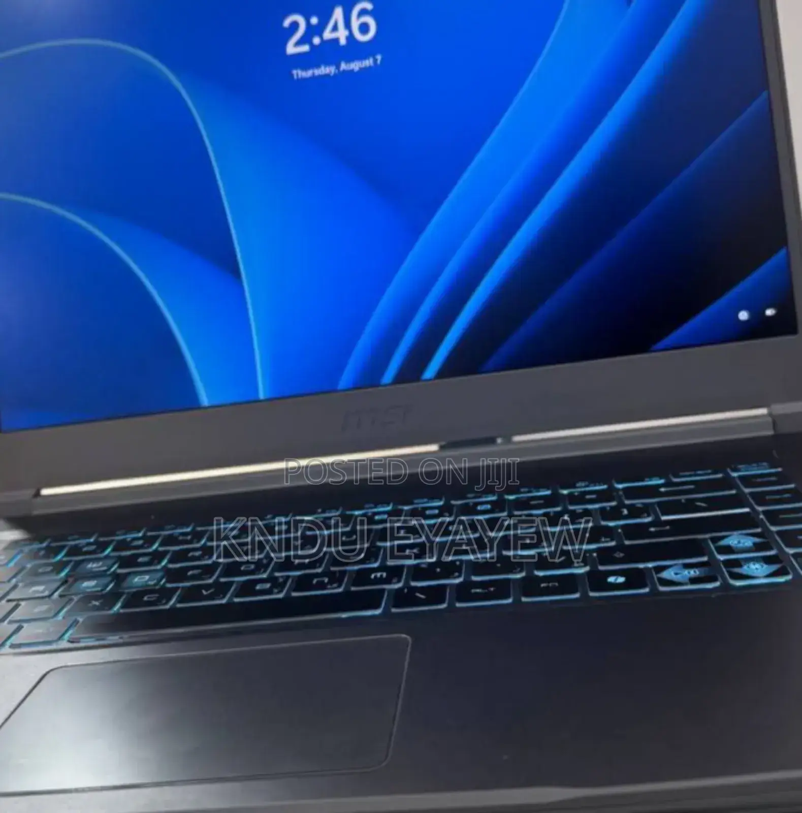 New Laptop MSI GF63 16GB Intel Core I7 SSD 512GB