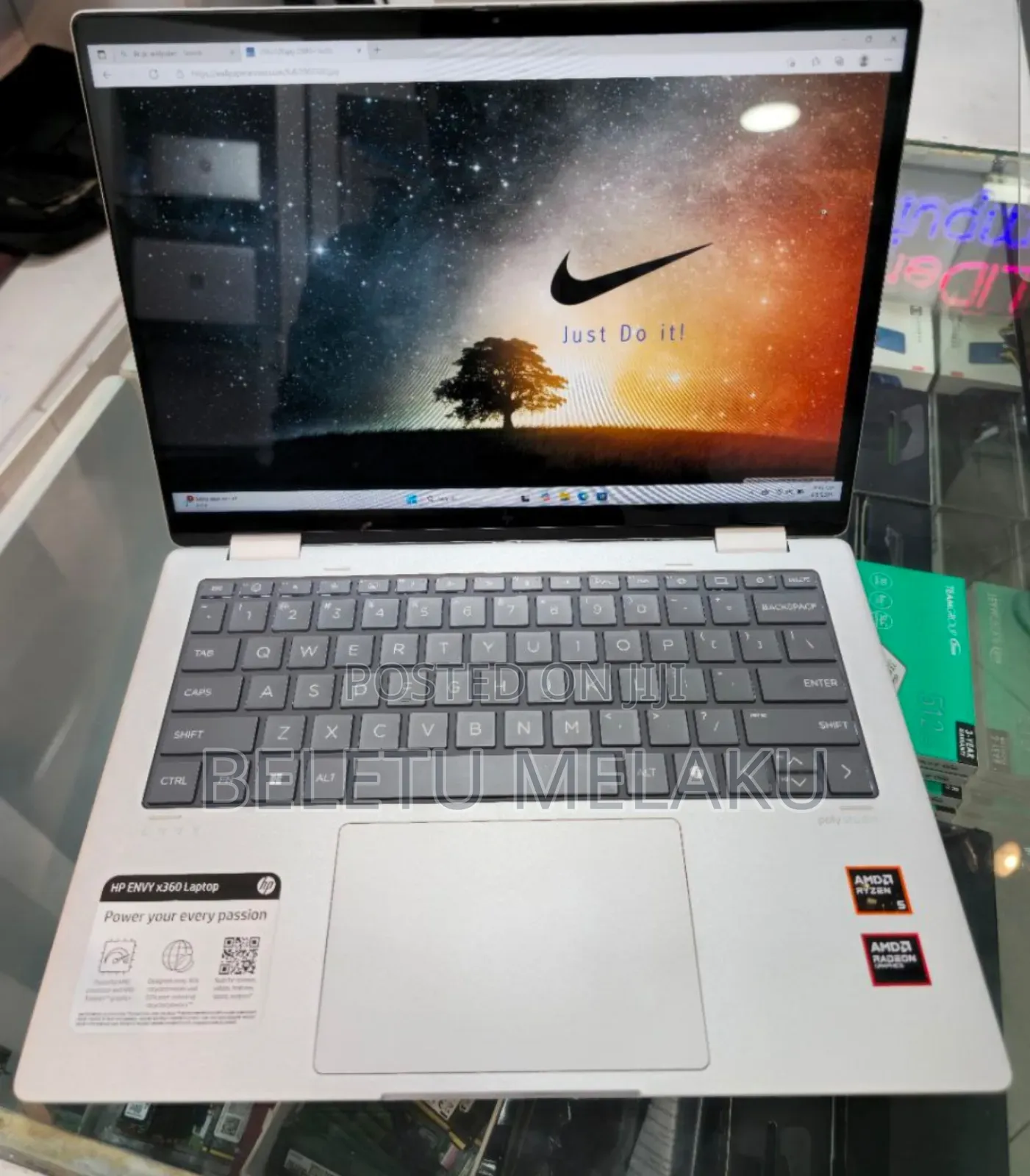 New Laptop HP Envy X360 16GB AMD Ryzen 5 SSD 512GB