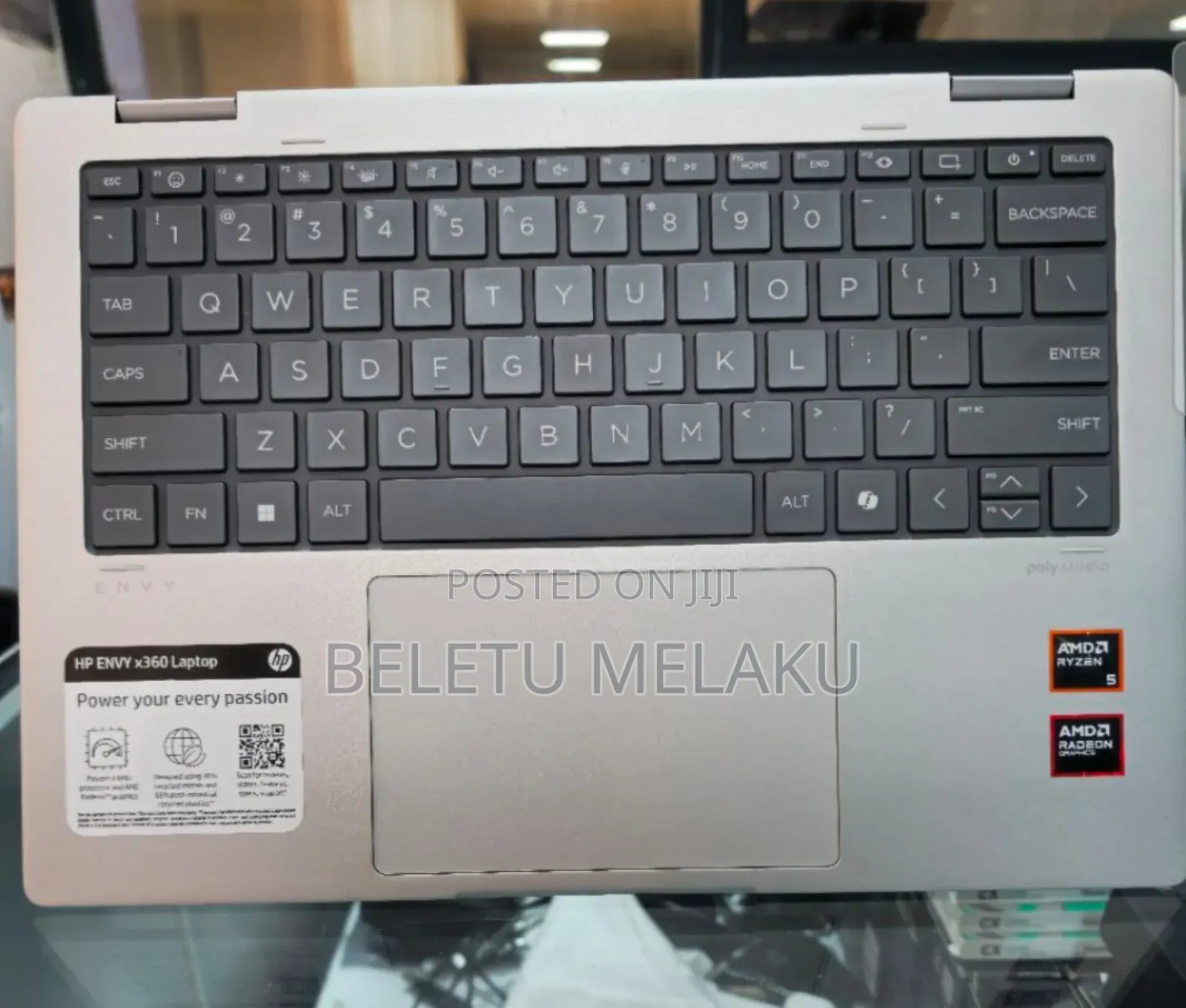 New Laptop HP Envy X360 16GB AMD Ryzen 5 SSD 512GB