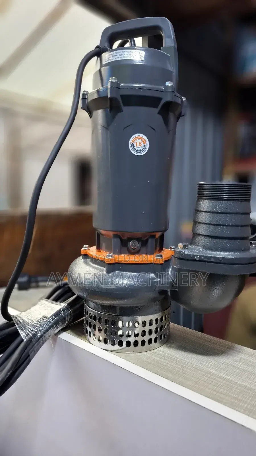 Leo Submersible Pump 2hp የጉድጓድ ውሀ ፓምፕ