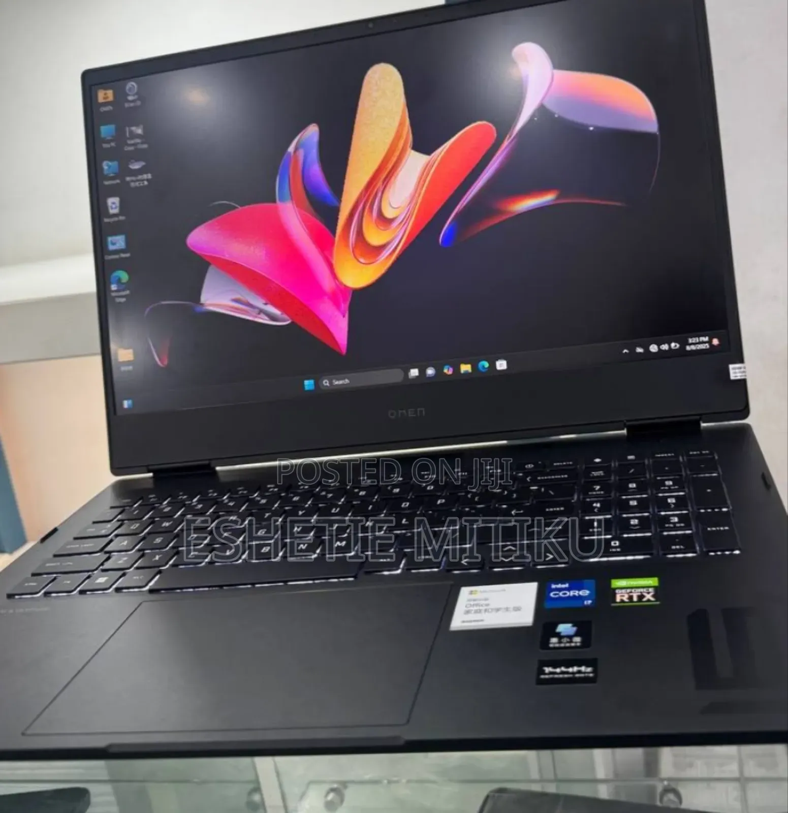 New Laptop HP 16GB Nvidia SSD 512GB