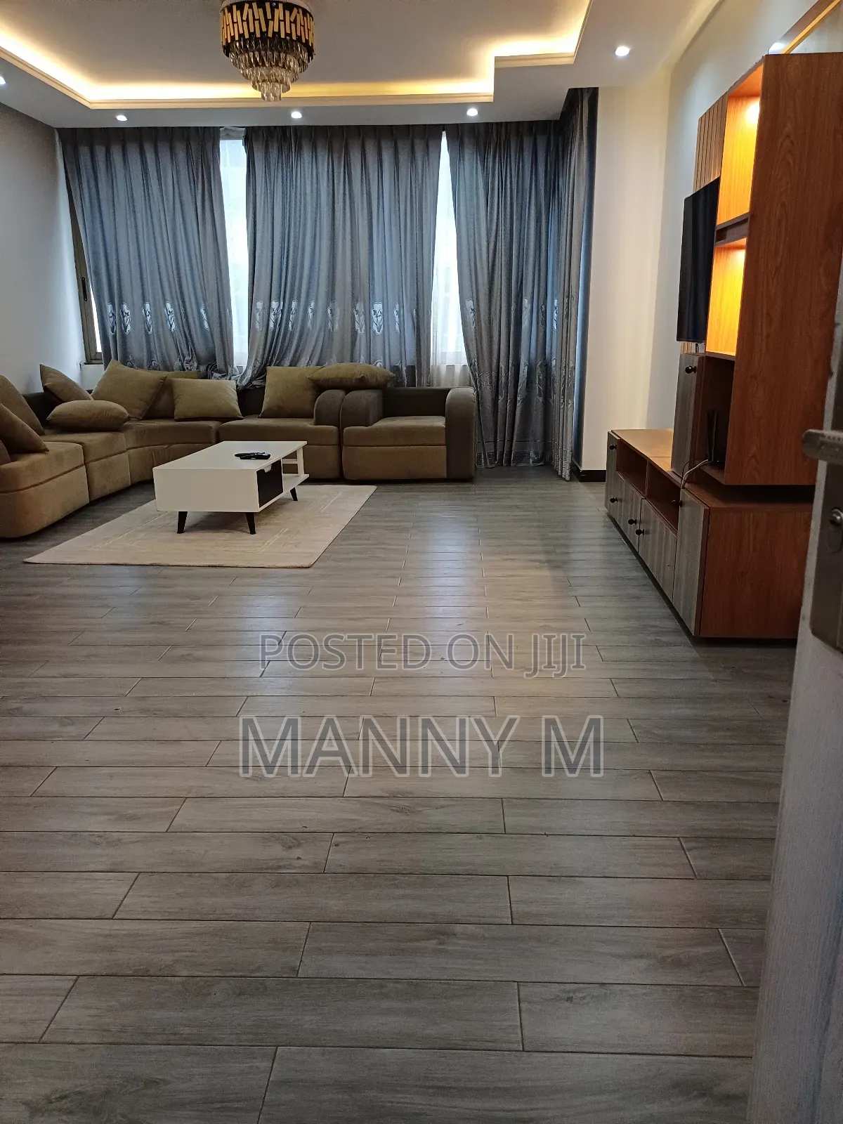 Furnished 4bdrm Apartment in Diaspora Apartment, Yeka for rent