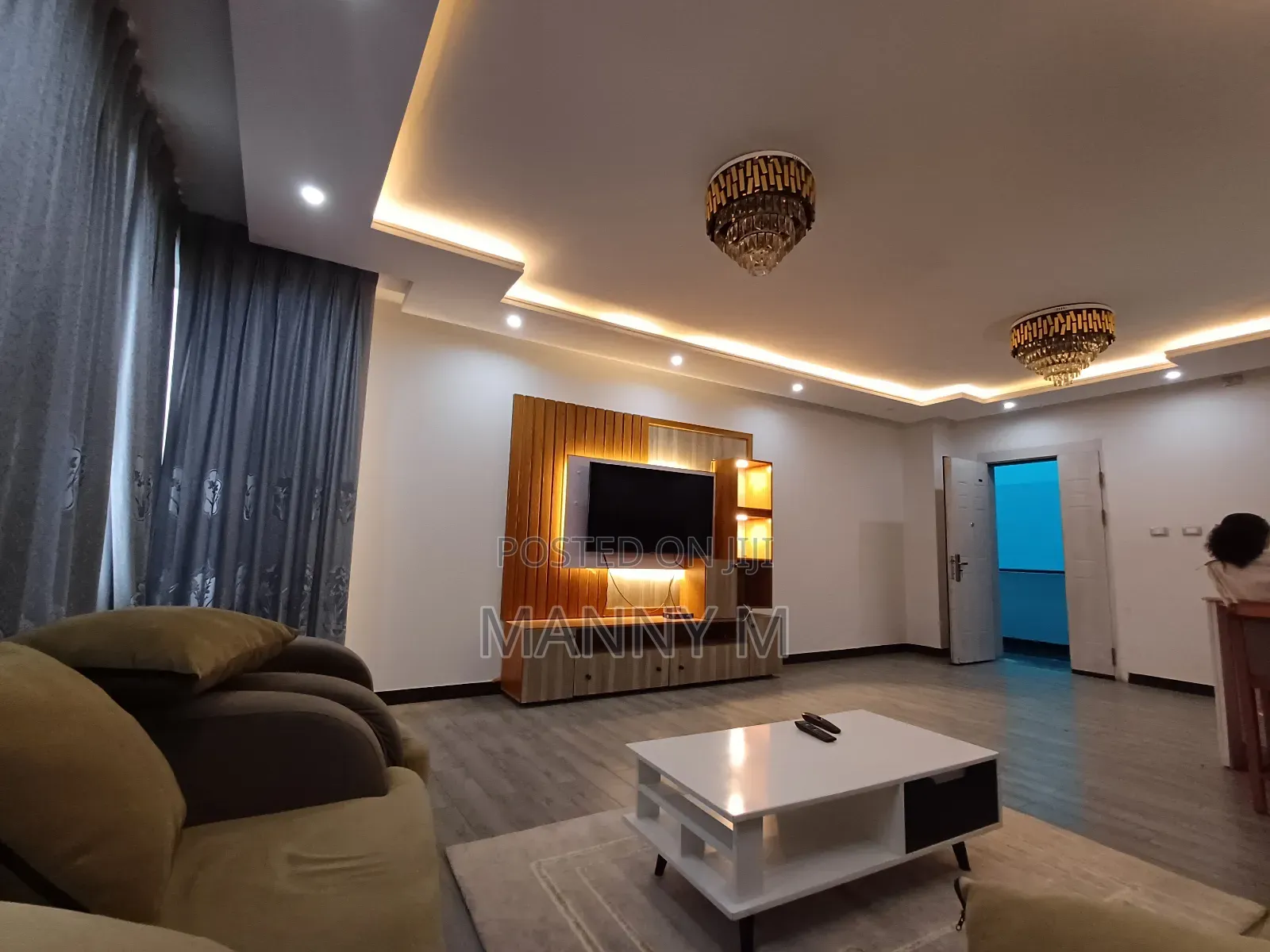 Furnished 4bdrm Apartment in Diaspora Apartment, Yeka for rent