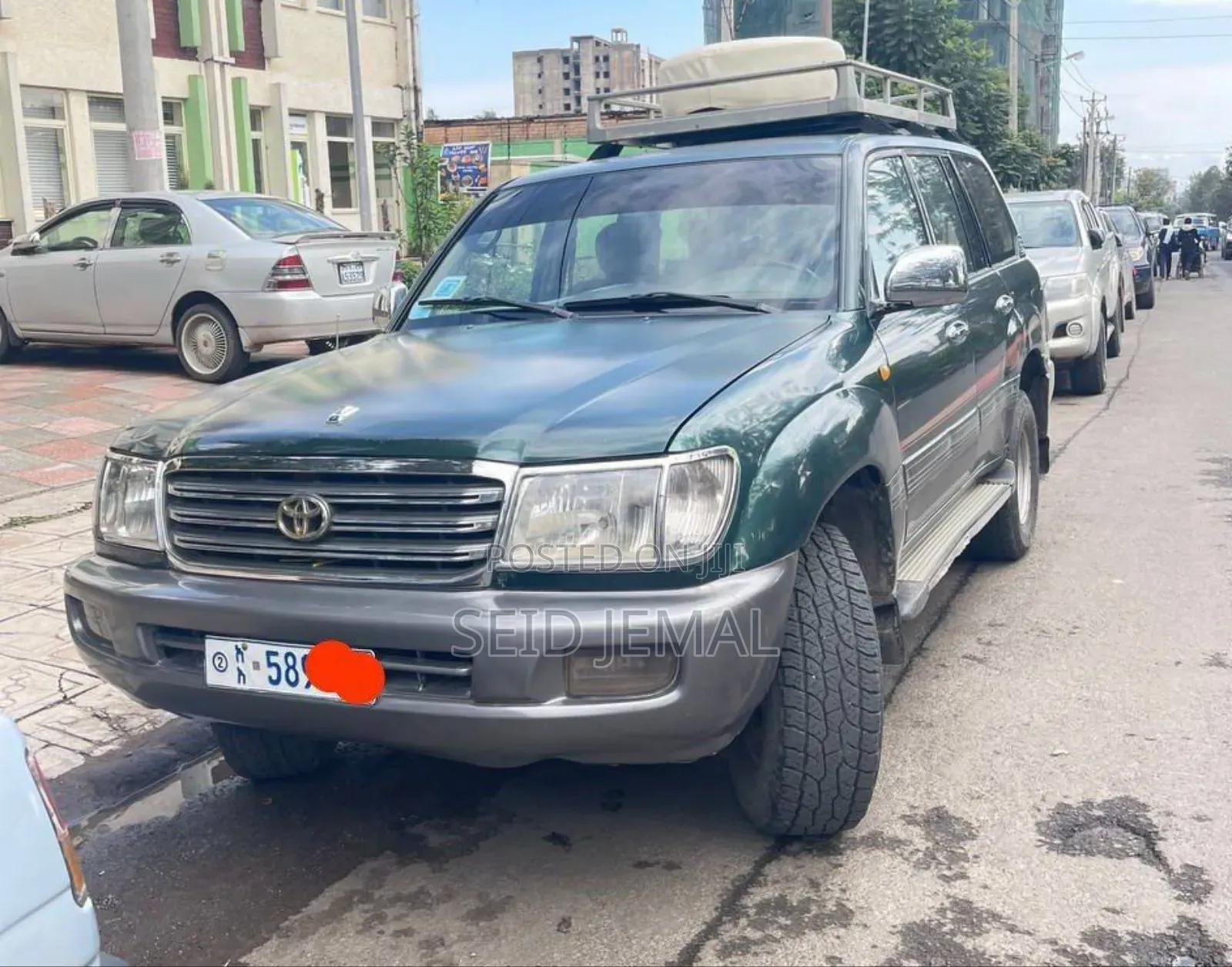 Toyota Land Cruiser 2004 Green