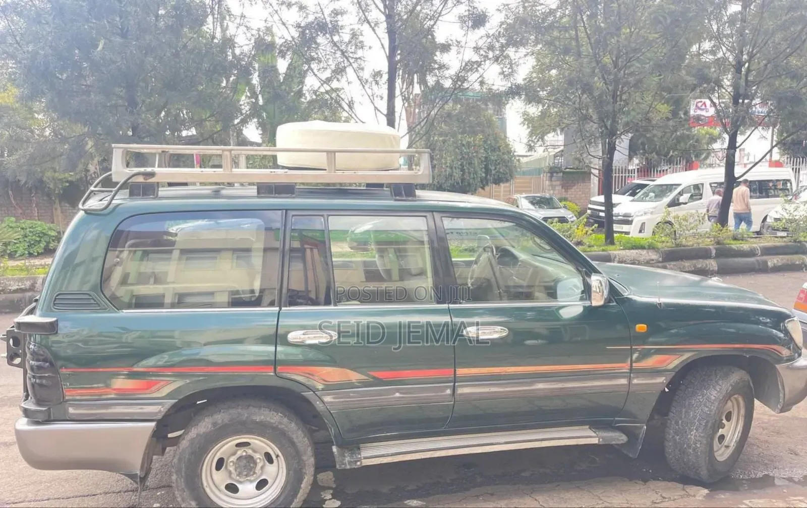 Toyota Land Cruiser 2004 Green
