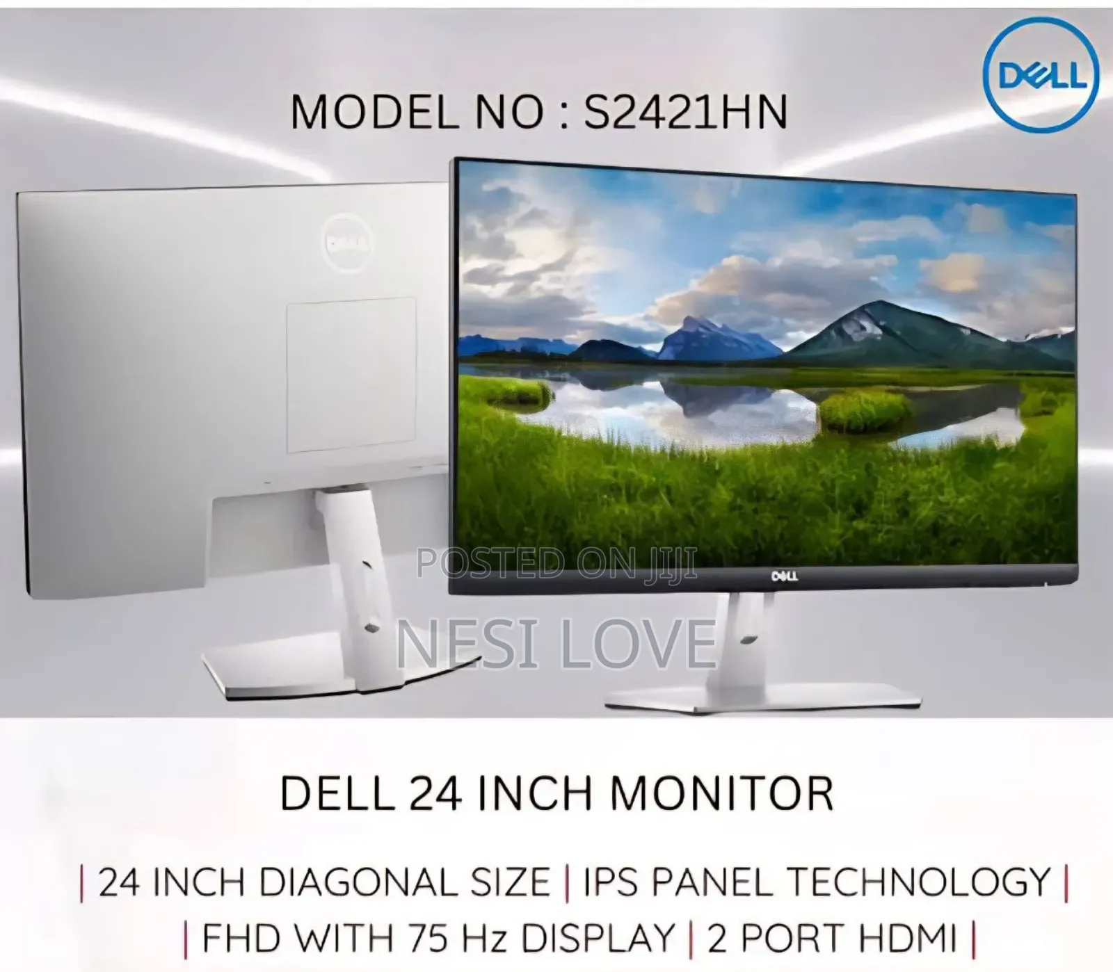 Dell 24" Inch Frameless Monitor