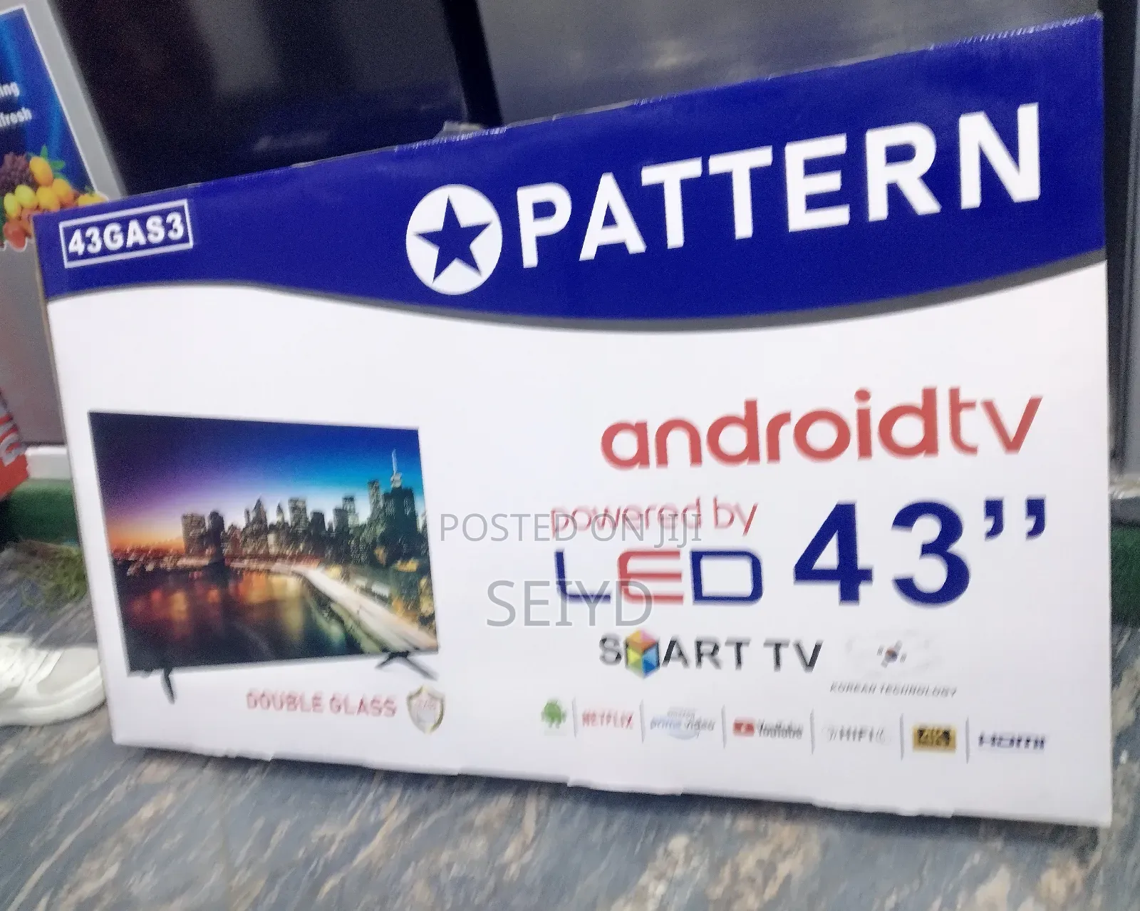 Pattren Tv 43 Inch Smaret