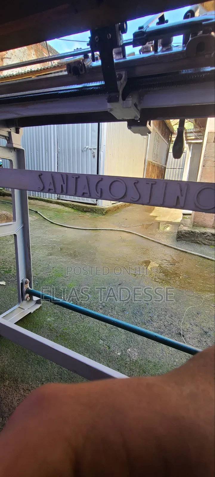 Santagostino Kintting Machine (የ ሹራብ ማሽን)