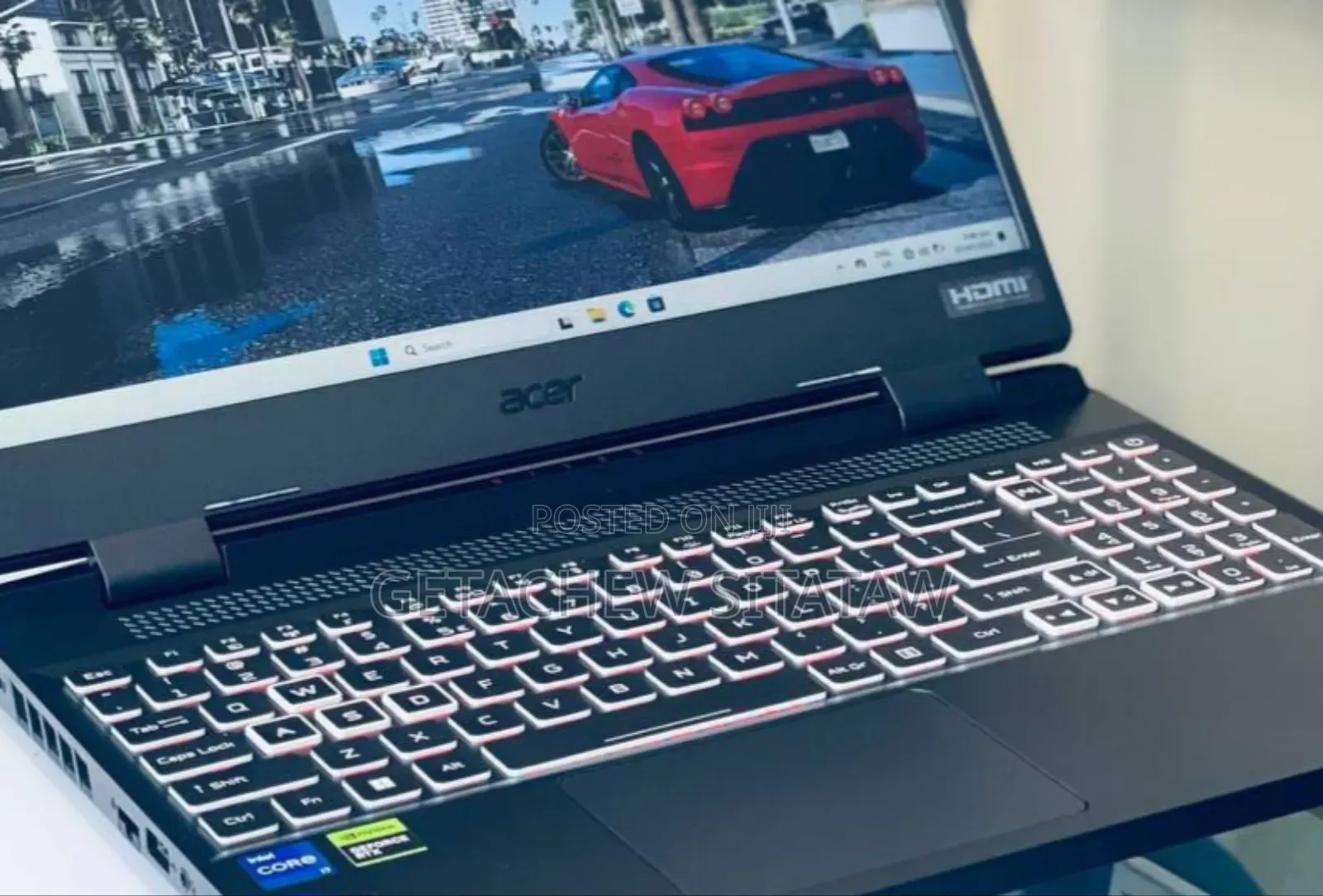 New Laptop Acer Nitro 5 16GB Intel Core I7 SSD 512GB