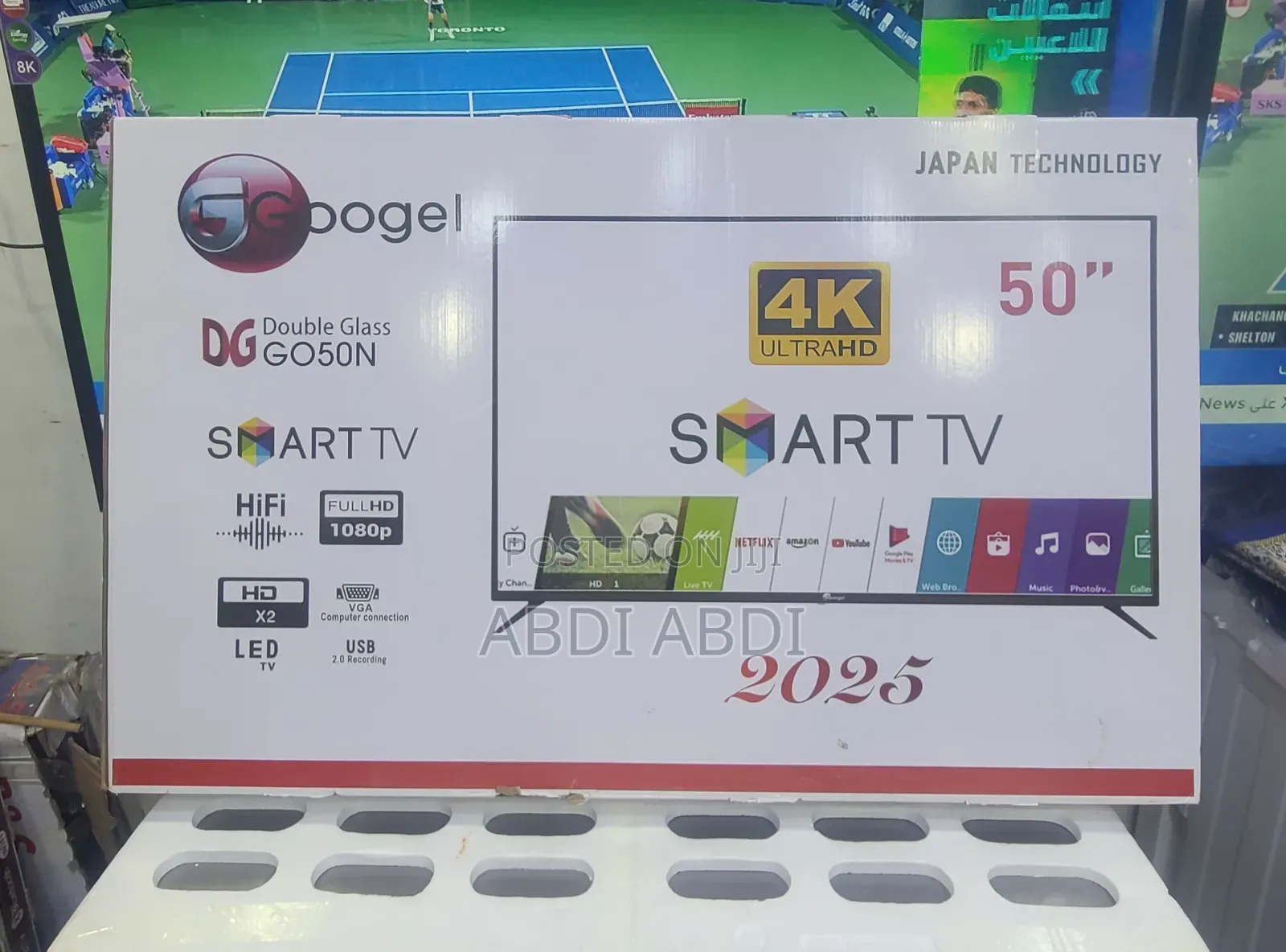 Googel Tv 50 Inch Smard Doubel Glass