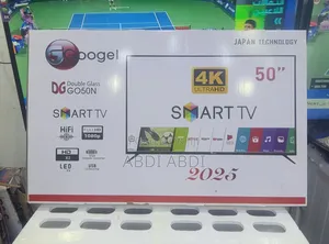 Photo - Googel Tv 50 Inch Smard Doubel Glass