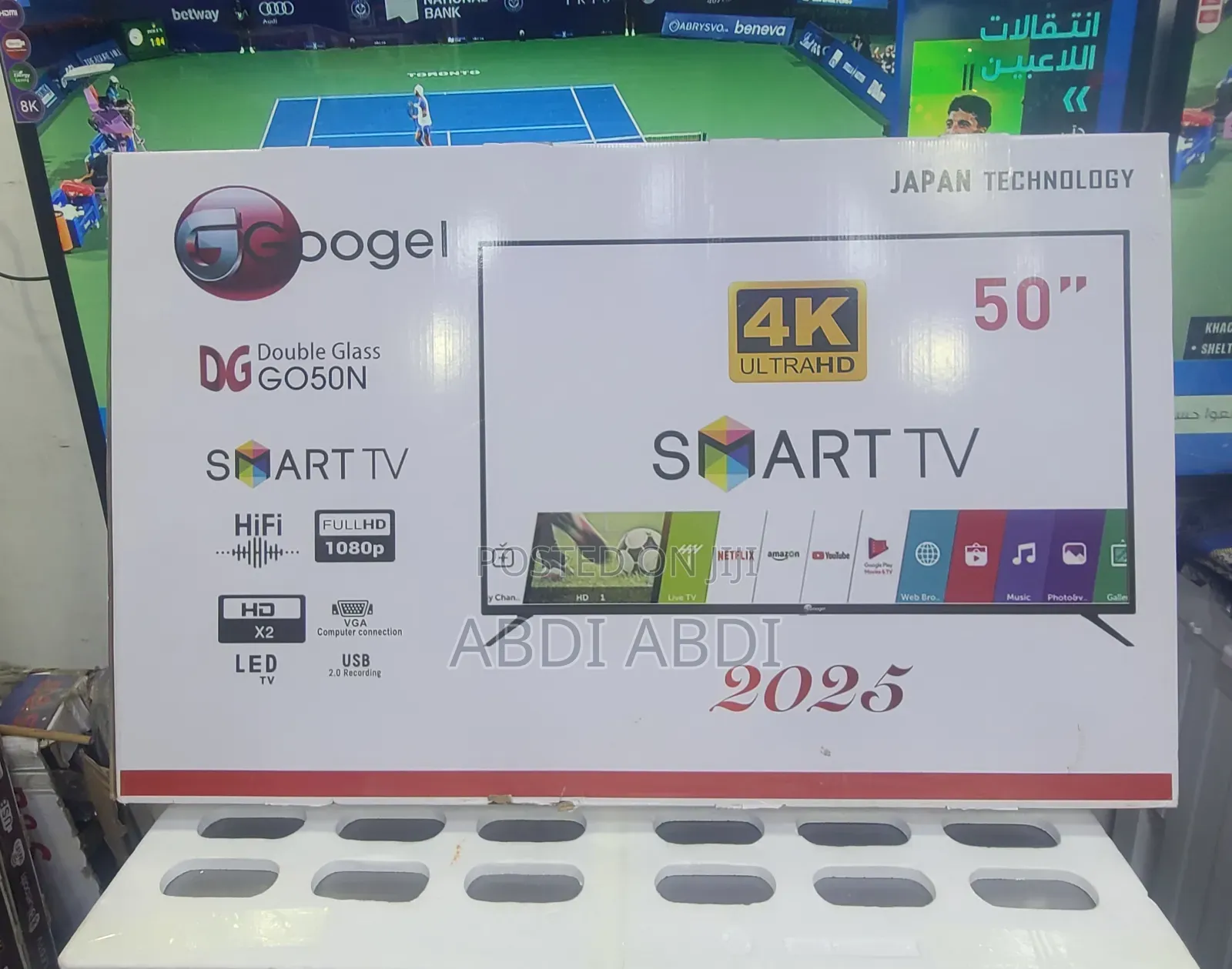 Googel Tv 50 Inch Smard Doubel Glass