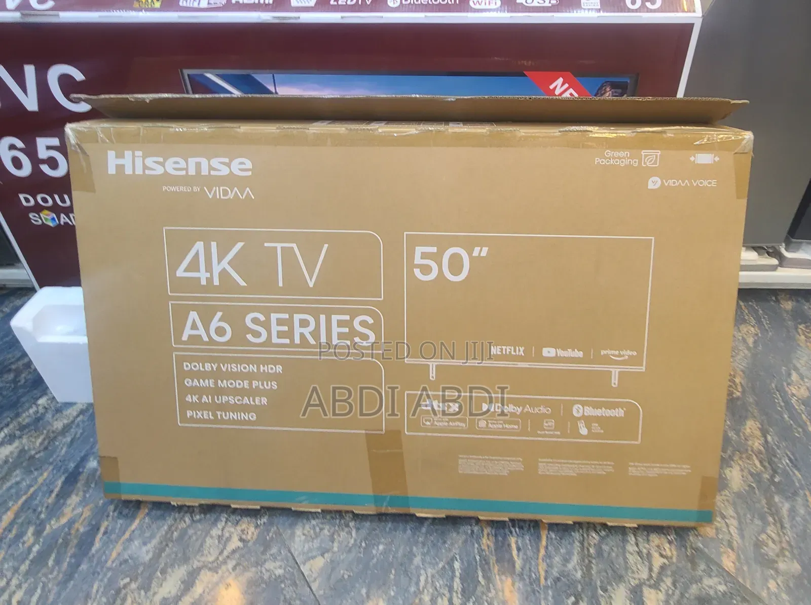Hisense Tv 50" Vidaa A6 Series