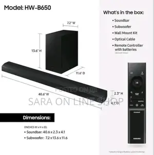 ☆Samsung Sound Bar ☆ Real Orignal