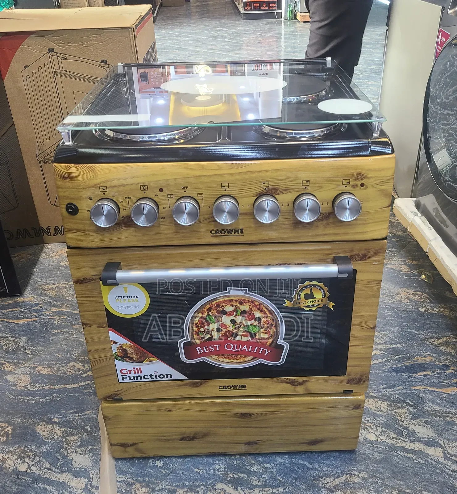 Crowne Freestanding Oven 60x60