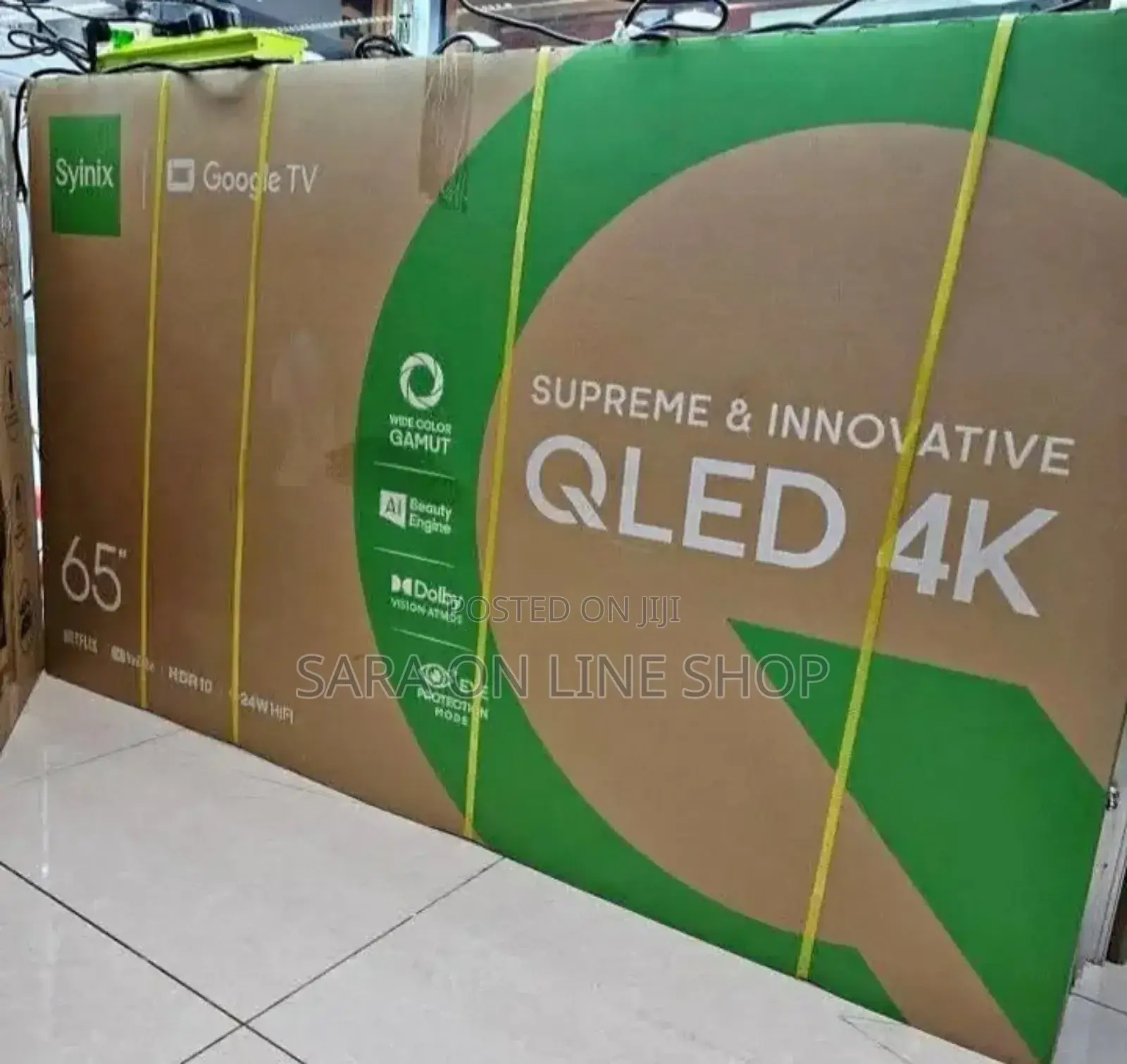 Syinix 65" Qled New Model Tv
