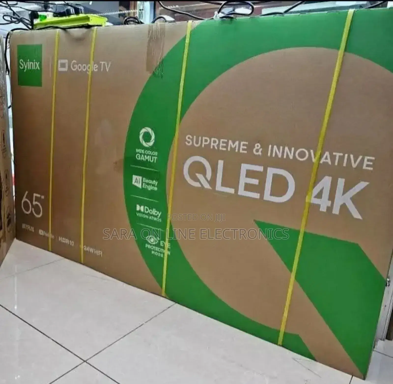 Syinix 65" Qled New Model Tv