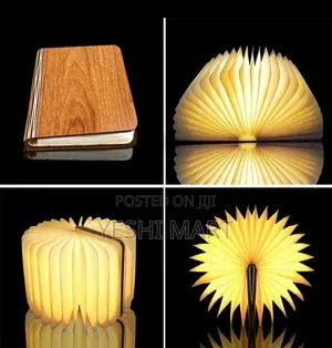 Photo - Led Wooden Luminous Book Lamp 3 Colors Novel Book Lights